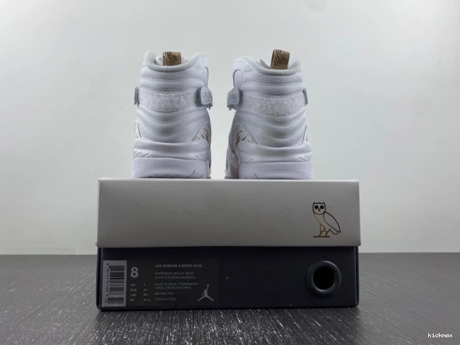 Rep White Jordan AA1239-135 Retro 8 OVO 0820
